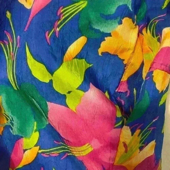 Vintage 60’s LRothchild San Francisco Floral long duster with pockets!!! - Picture 5 of 5